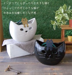画像3: DECOLE atelier No.11 蚊遣り鉢のぞき猫