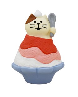 画像1: concombre おばけ茶屋 いちご氷猫