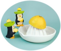 画像2: concombre ふぞろいなレモンたち　2022　レモンしぼりペンギン