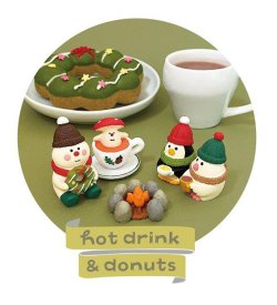画像2: concombre2023 森のクリスマス会　スノーマン抹茶ドーナツ