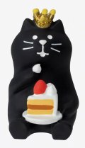 concombre 15ANNIVERSARY 15周年ありがとうマスコット　完全限定生産バースデーケーキ　黒猫