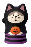 concombre HALLOWEEN2024 HAPPY OBAKE NIGHT ねこずきん黒猫