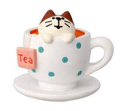 画像1: concombre コンコン スイーツパーラー　ちびねこ　紅茶