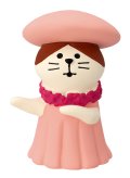 concombre 2025夏 氷の楽園 くらげダンス猫　ピンク