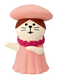 concombre 2025夏 氷の楽園 くらげダンス猫　ピンク