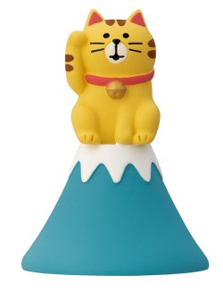 画像1: concombre 旅猫2025　日本旅行マグネット 富士猫