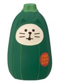 decole concombre おやさい猫だるま　ズッキーニ