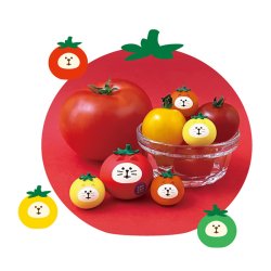 画像2: decole concombre おやさい猫だるま　ミニとまと　黄