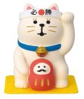 concombre まったり合格祈願　合格祈願招き猫