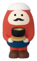 concombre まったり合格祈願　だるま夜食