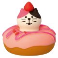 concombre まったりドーナツショップ2025　ひょっこりにゃんドーナツ　いちご