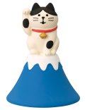 concombre まったりお正月2026午　FUKUMONO 開運富士山　富士山招き猫　はちわれ
