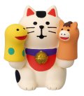 concombre まったりお正月2026午 新春 福馬　干支あそび猫へびと馬