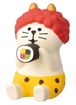 画像1: concombre 節分2026　まったり節分会　鬼っこ猫　恵方巻き