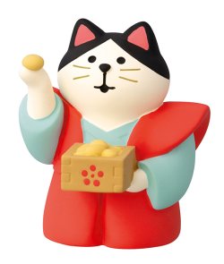 画像1: concombre 節分2026　まったり節分会　かみしもで豆まき猫　赤