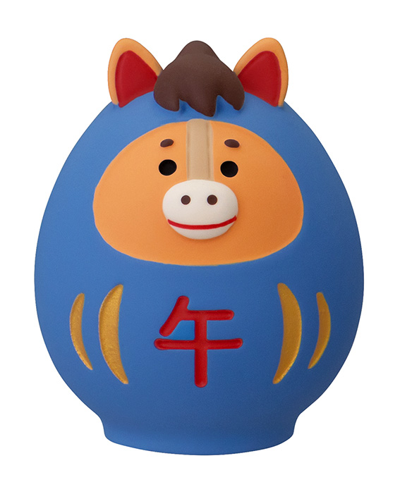 concombre まったりお正月2026午 新春 福馬　馬だるま