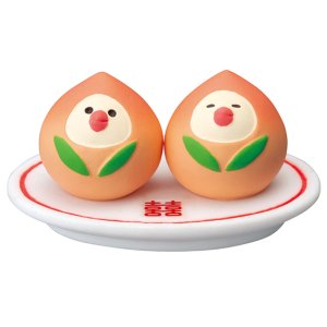 画像: concombre 2022 コンコン飯店　文鳥桃まん