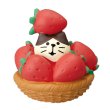 画像1: concombre STRAWBERRY いちごケーキフェア2022 ひょっこりいちご猫 (1)