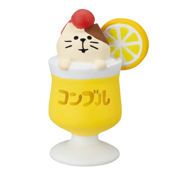 画像1: concombre ふぞろいなレモンたち　2022　レモンスカッシュ猫 (1)
