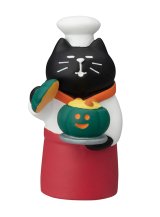 画像: concombre HALLOWEEN2022 かぼちゃの王国　黒猫シェフ　かぼちゃグラタン