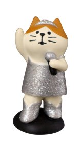 画像: コンコンブル2022 タイムスリップ昭和のクリスマス 昭和のアイドル猫シルバー