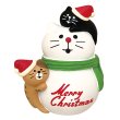 画像1: concombre2022 ねこねこクリスマス かまくら　子猫と雪だるま (1)