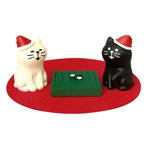 画像: concombre2022 ねこねこクリスマス 白黒ゲーム子猫セット