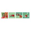 画像2: コンコンブル2022 タイムスリップ昭和のクリスマス サイコロ文鳥（紅白セット） (2)