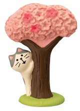 画像: concombre お花見2023 桜咲く春の日　桜でかくれんぼ猫