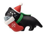 画像: concombre2023 森のクリスマス会 靴下運び黒猫