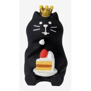 画像: concombre 15ANNIVERSARY 15周年ありがとうマスコット　完全限定生産バースデーケーキ　黒猫