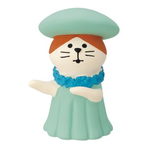 画像: concombre 2025夏 氷の楽園 くらげダンス猫　ブルー
