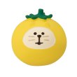 画像1: decole concombre おやさい猫だるま　ミニとまと　黄 (1)