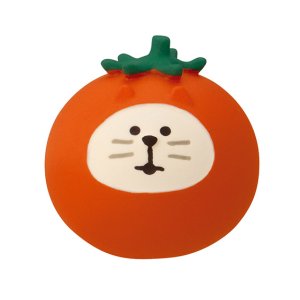 画像: decole concombre おやさい猫だるま　ミニとまと　赤