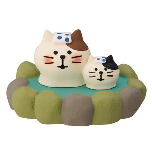 画像: concombre 旅猫2025　旅猫ツアーズ　温泉親子猫