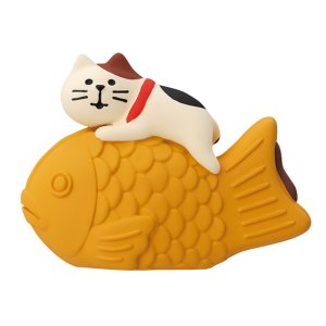 画像: concombre 旅猫2025　日本旅行マグネット たいやき