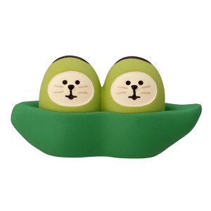 画像: decole concombre おやさい猫だるま　そらまめ兄弟