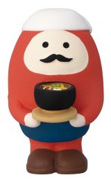 画像: concombre まったり合格祈願　だるま夜食
