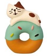 画像: concombre まったりドーナツショップ2025　うきうきドーナツ　ちびねこ