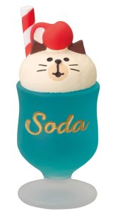 画像: concombre まったりドーナツショップ2025　にゃんこクリームソーダ