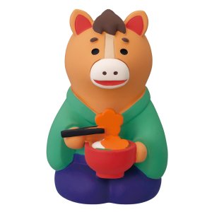 画像: concombre まったりお正月2026午 新春 福馬　うまうまお雑煮