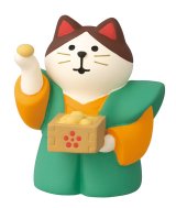 画像: concombre 節分2026　まったり節分会　かみしもで豆まき猫　緑