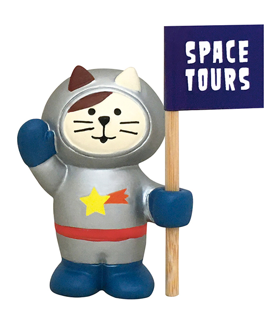 画像1: concombre 2021七夕　宇宙の旅猫　宇宙旅行猫 (1)
