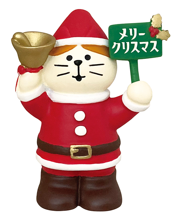 画像1: concombre2022 ねこねこクリスマス なりきりサンタ猫 (1)