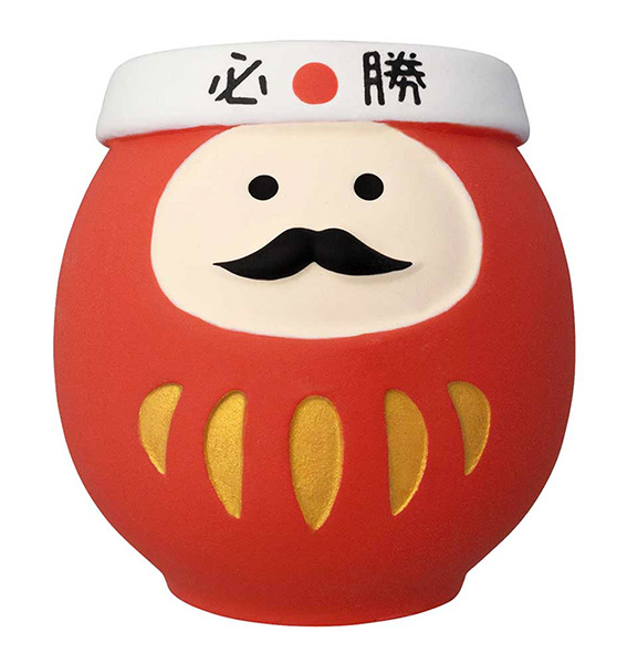 画像1: concombre まったり合格祈願　必勝だるま (1)