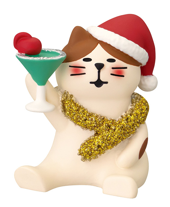 画像1: concombre2025クリスマスsanta's DINER　merryカクテル猫 (1)